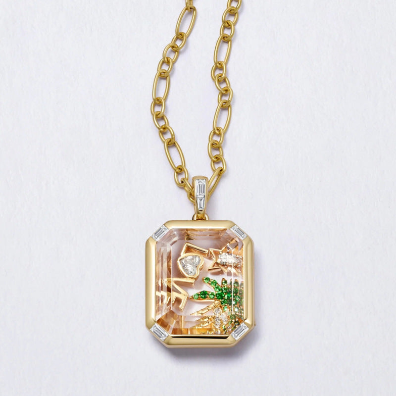 The Corner de Diamant Locket