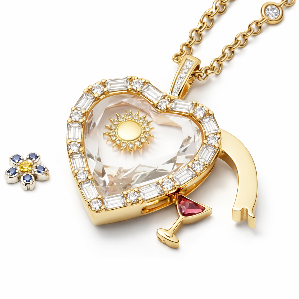 The Coeur de Diamant Locket