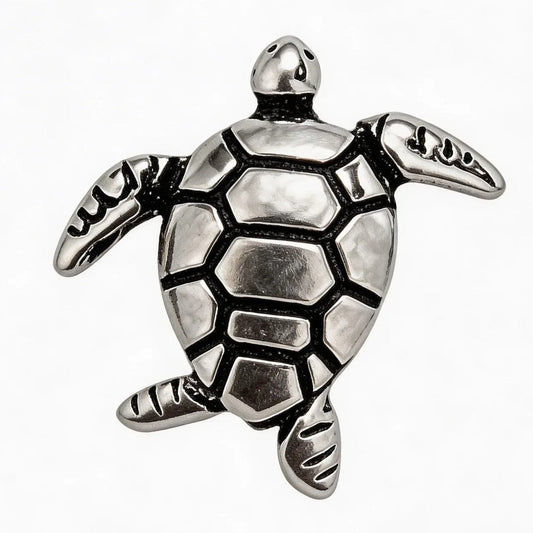 Silver turtle