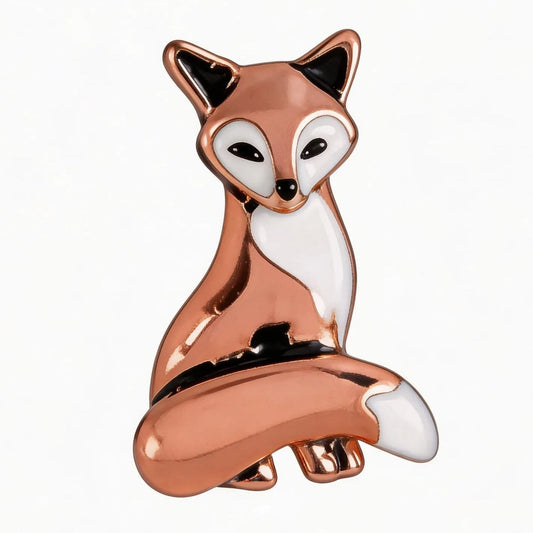 Sitting fox