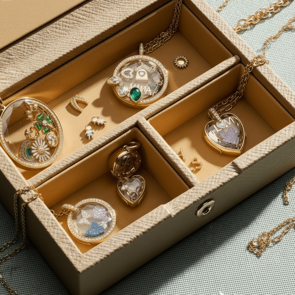 Ava Delora Locket Necklace - Ava Delora UK