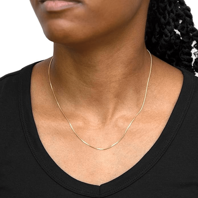 Box Chain (no locket) - Ava Delora UK