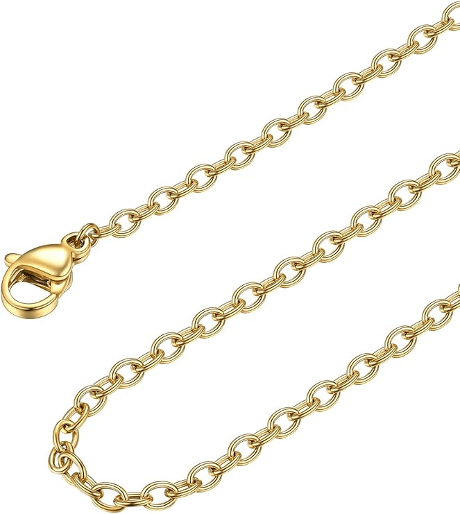 Cable Chain (no locket) - Ava Delora UK