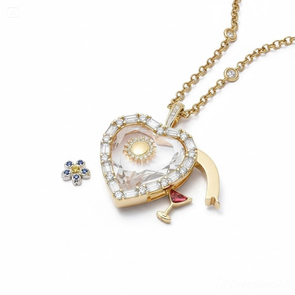 The Coeur de Diamant Locket