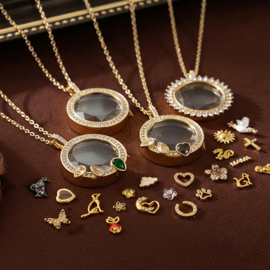 The Celeste Halo Locket - Ava Delora UK