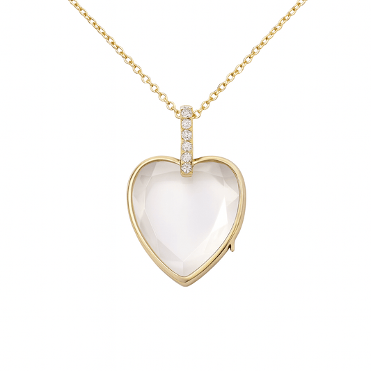 The Éclat Heart Locket - Ava Delora UK