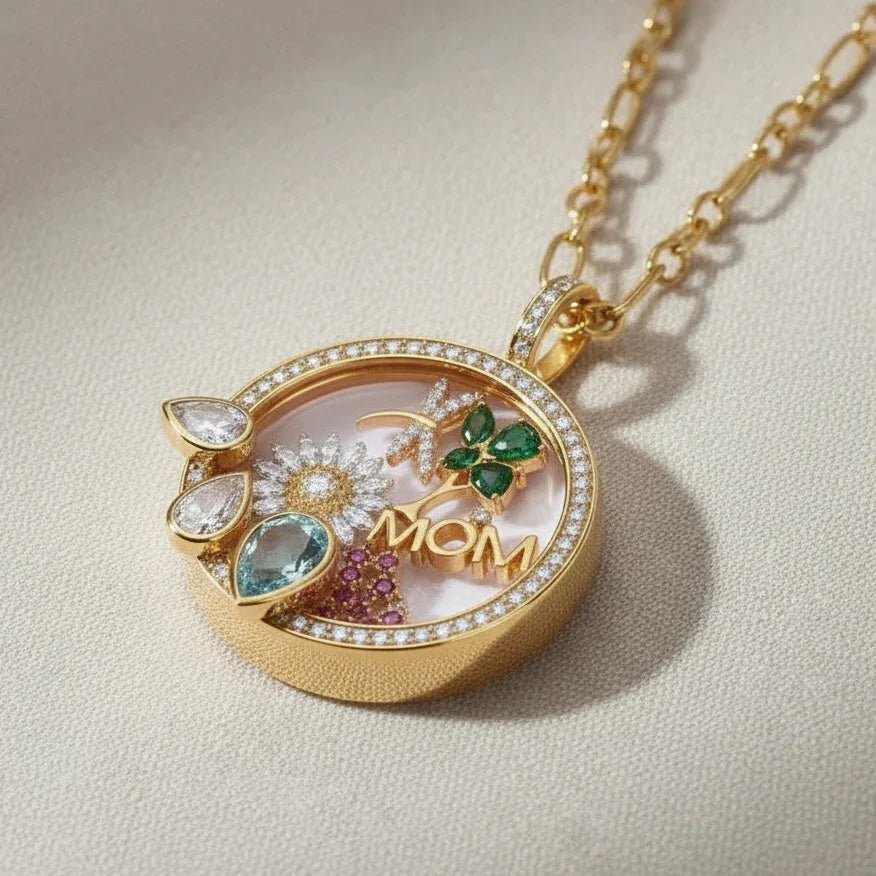 The Elara Bar Locket - Ava Delora