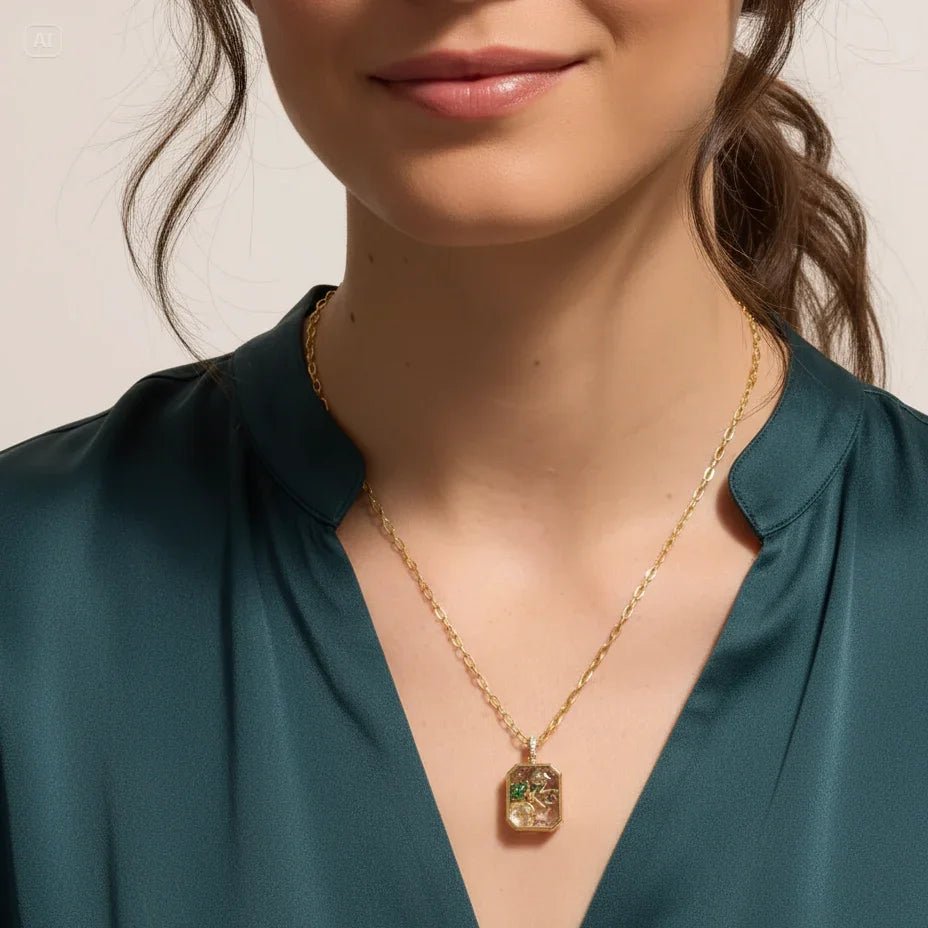 The Elara Bar Locket - Ava Delora