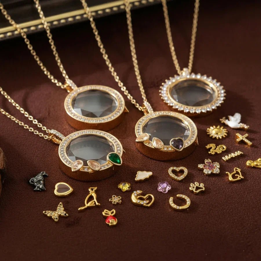 The Halo de Diamant Locket - Ava Delora