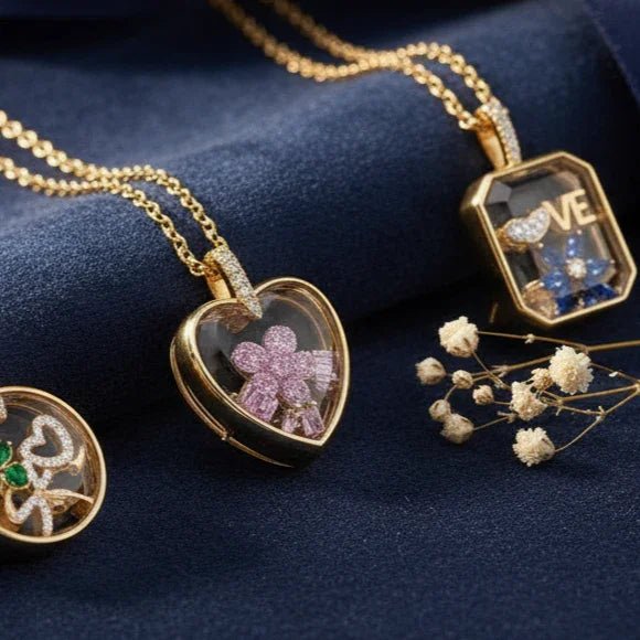 The Halo de Diamant Locket - Ava Delora