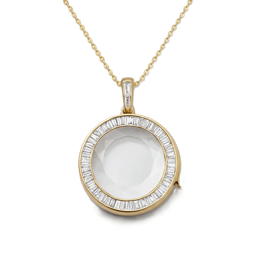 The Halo de Diamant Locket - Ava Delora UK